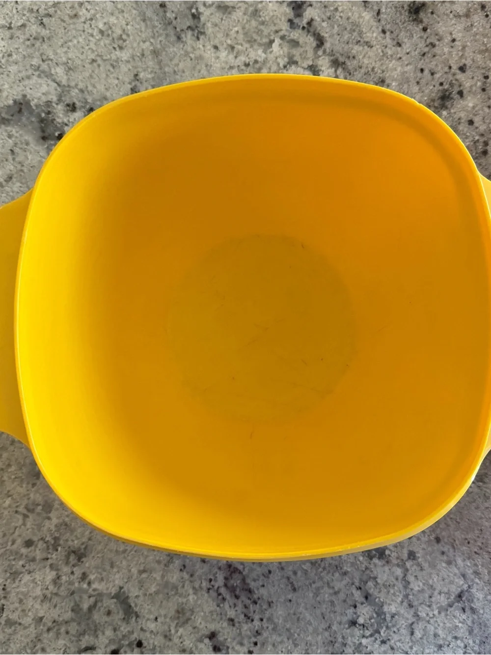 Vintage Tupperware Stackable Orange and Yellow Bowls with Lids